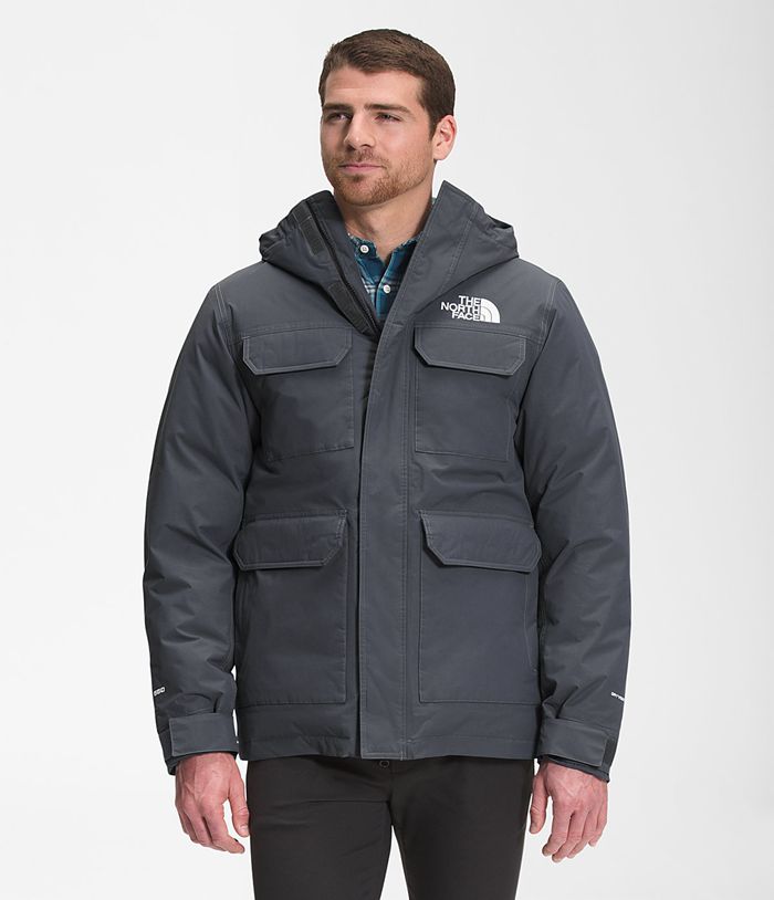 Plumifero The North Face Hombre Cypress Parka - Colombia XQWHLB802 - Gris